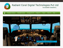 Tablet Screenshot of coraltechnologies.co.in